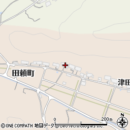 島根県安来市田頼町津田平町641周辺の地図