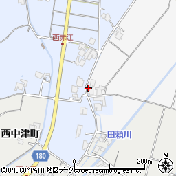 島根県安来市上坂田町1周辺の地図