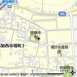 岐阜県各務原市那加西市場町5丁目97周辺の地図