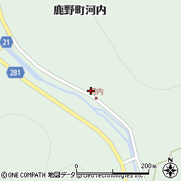 鳥取県鳥取市鹿野町河内1028周辺の地図