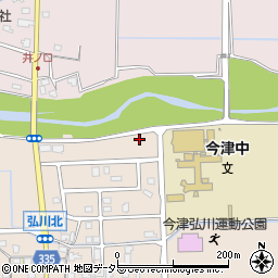 滋賀県高島市今津町弘川1869周辺の地図