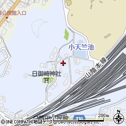鳥取県米子市陰田町382-2周辺の地図
