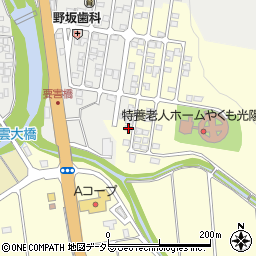 島根県松江市八雲町東岩坂804-5周辺の地図