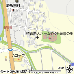 島根県松江市八雲町東岩坂3442-34周辺の地図