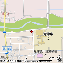 滋賀県高島市今津町弘川1867周辺の地図