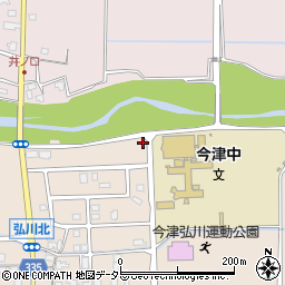 滋賀県高島市今津町弘川1867周辺の地図