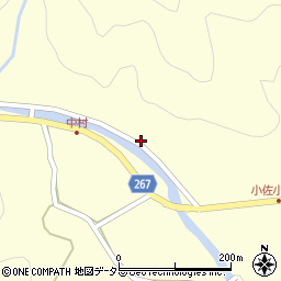 兵庫県養父市八鹿町小佐968周辺の地図