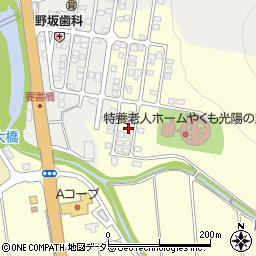 島根県松江市八雲町東岩坂3442周辺の地図