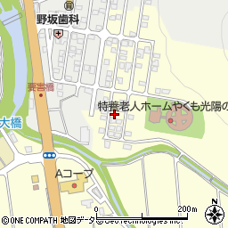 島根県松江市八雲町東岩坂3442-14周辺の地図