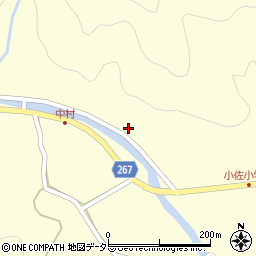 兵庫県養父市八鹿町小佐964周辺の地図