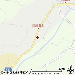 兵庫県美方郡香美町村岡区森脇204周辺の地図