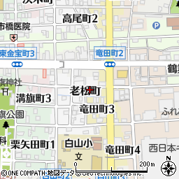 岐阜県岐阜市老松町8周辺の地図
