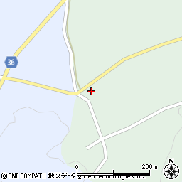 鳥取県西伯郡大山町赤松519-1周辺の地図