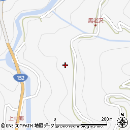 長野県飯田市上村中郷307周辺の地図