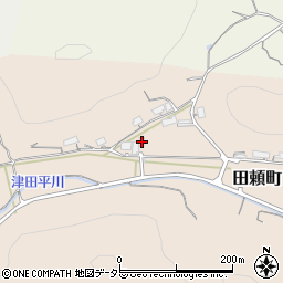 島根県安来市田頼町津田平町713周辺の地図