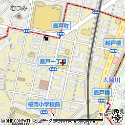 マルエツ横浜最戸店周辺の地図