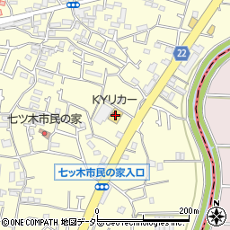ＫＹリカー湘南台店周辺の地図