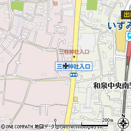 神奈川県横浜市泉区上飯田町874周辺の地図
