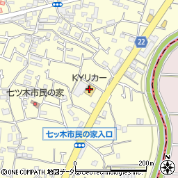ＫＹリカー　湘南台店周辺の地図