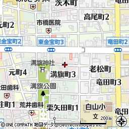 岐阜県岐阜市天王町周辺の地図
