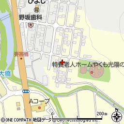 島根県松江市八雲町東岩坂3442-16周辺の地図