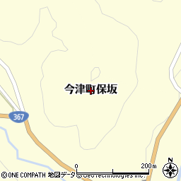 滋賀県高島市今津町保坂周辺の地図