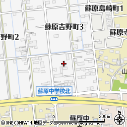 岐阜ヤクルト　販売株式会社　各務原センター周辺の地図