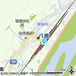 八鹿駅周辺の地図