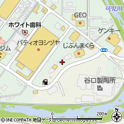 恵那川上屋可児店周辺の地図