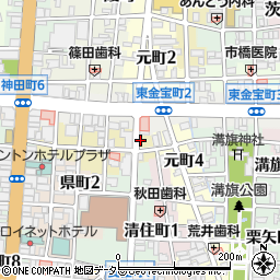 ハート調剤薬局周辺の地図