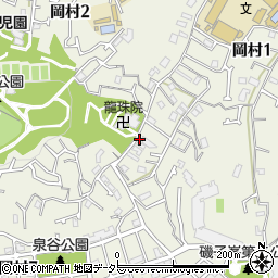 岡村紙興周辺の地図