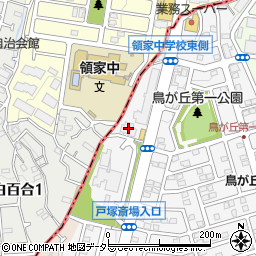 エヴァホール戸塚周辺の地図