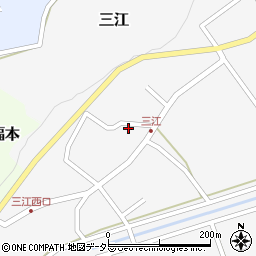 鳥取県倉吉市三江482周辺の地図