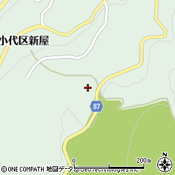 兵庫県美方郡香美町小代区新屋1114周辺の地図