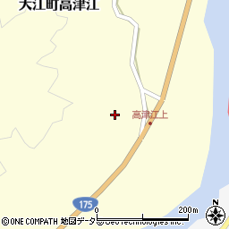 京都府福知山市大江町高津江388周辺の地図