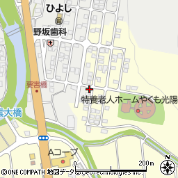 島根県松江市八雲町東岩坂3442-18周辺の地図