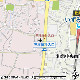 神奈川県横浜市泉区上飯田町875-14周辺の地図