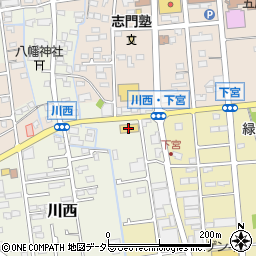 油そば 虎虎 神戸町店周辺の地図