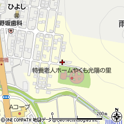 島根県松江市八雲町東岩坂3441-13周辺の地図