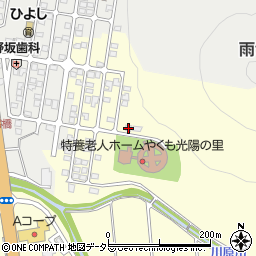 島根県松江市八雲町東岩坂3441-12周辺の地図