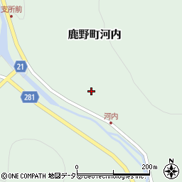 鳥取県鳥取市鹿野町河内1045周辺の地図