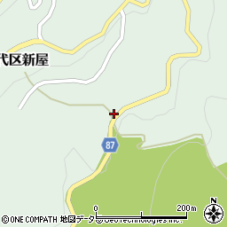 兵庫県美方郡香美町小代区新屋1113周辺の地図