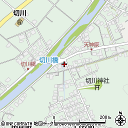 島根県安来市切川町天神原町1124周辺の地図