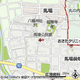 岐阜県瑞穂市馬場前畑町1丁目108周辺の地図