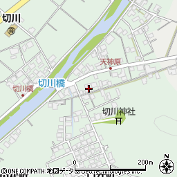 島根県安来市切川町天神原町1127周辺の地図