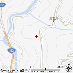 長野県飯田市上村304周辺の地図