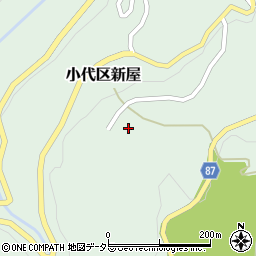 兵庫県美方郡香美町小代区新屋1048周辺の地図