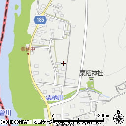 愛知県犬山市栗栖周辺の地図