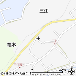 鳥取県倉吉市三江520周辺の地図