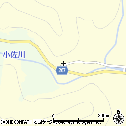 兵庫県養父市八鹿町小佐1429周辺の地図